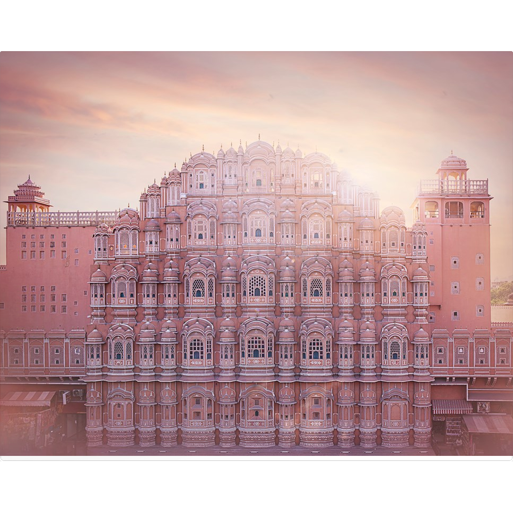 Metal Print _ Palace of Winds - Azra's Voyage