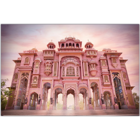 Metal Print _ Patrika Gate, Jaipur - Azra's Voyage