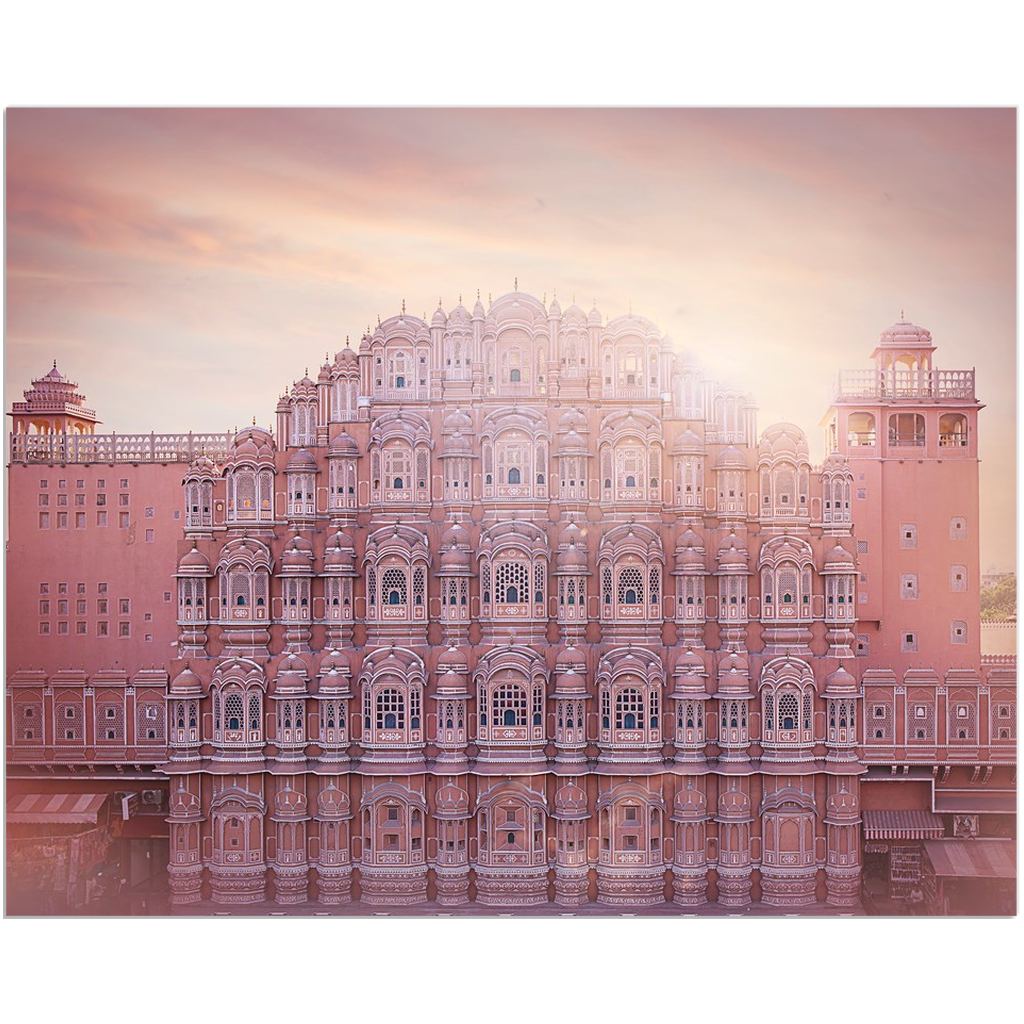 Canvas Minis _ Hawa Mahal, Rajasthan, India - Azra's Voyage