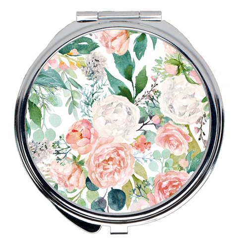 Compact Mirrors_Flowers with white backdrop - Azra's Voyage