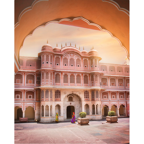 Metal Prints _ City Palace Jaipur - Azra's Voyage