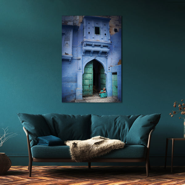 Canvas Art _ Blue City Jodhpur - Azra's Voyage