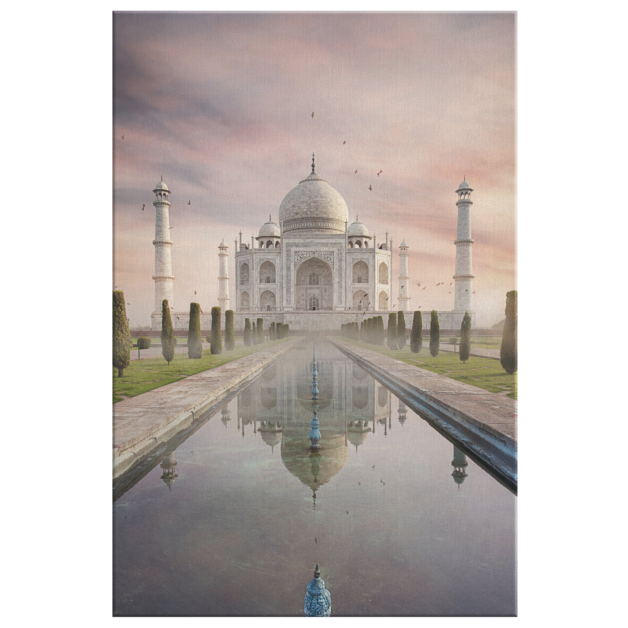 India Wall Art Canvas _ Taj Mahal - Azra's Voyage