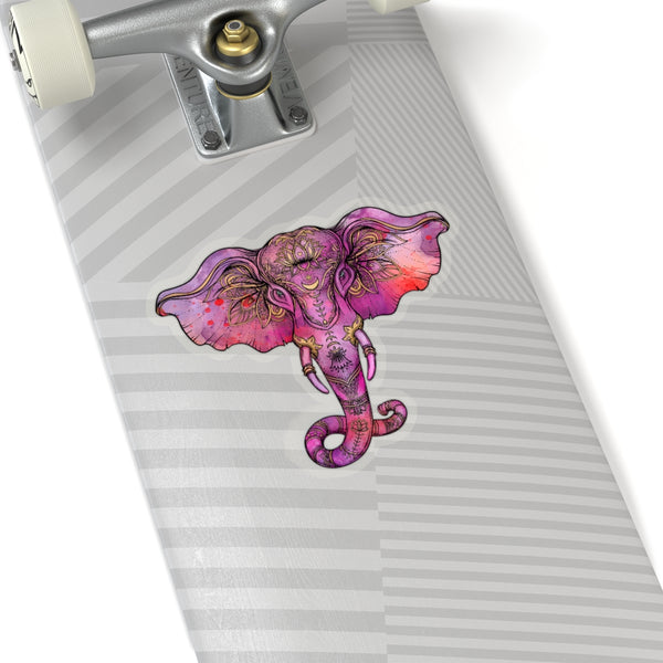 Kiss-Cut Stickers_ Elephant pink - Azra's Voyage