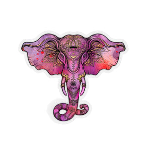 Kiss-Cut Stickers_ Elephant pink - Azra's Voyage