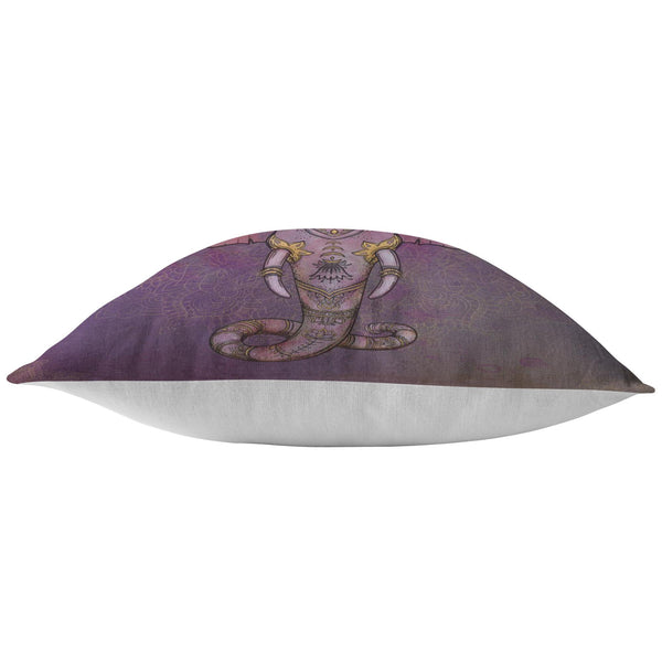 Decorative Throw Pillow _ Elephant 03 - Azra's Voyage