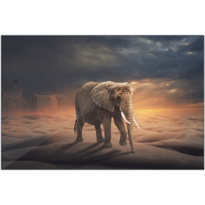 Metal Prints _ Elephant wall art - Azra's Voyage