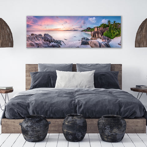 Beach Wall Art _ Tropical beach panorama - Azra's Voyage