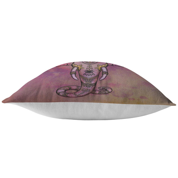 Decorative Throw Pillow _ Elephant 04 - Azra's Voyage
