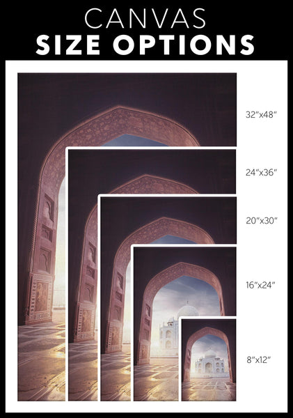 Canvas Print _ Taj Mahal - Azra's Voyage