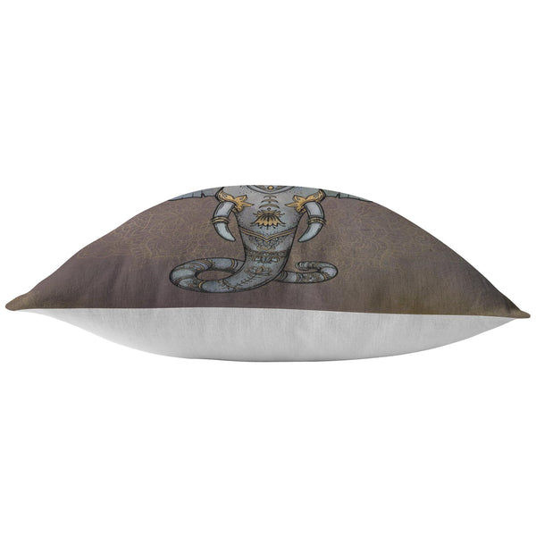 Decorative Throw Pillow _ Elephant 02 - Azra's Voyage