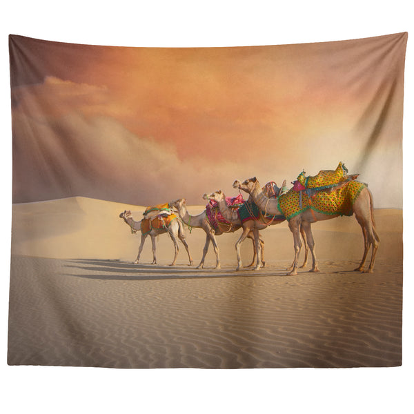 Tapestry_Camel Thar Desert - Azra's Voyage