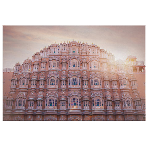 Canvas Art Print _ Hawa Mahal ( Printed in and Shipped to India Only ) - Azra's Voyage