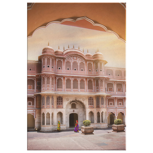 Canvas Art Print _ City Palace Jaipur - Azra's Voyage