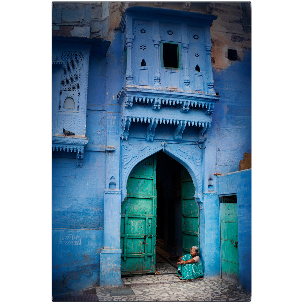 Metal Prints _ Blue City Jodhpur - Azra's Voyage