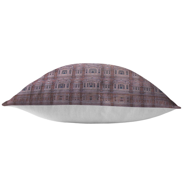 Decorative Throw Pillow_ Hawa Mahal, India - Azra's Voyage