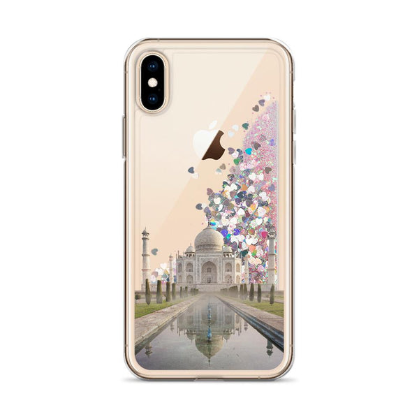 Liquid Glitter Phone Case _Taj Mahal - Azra's Voyage