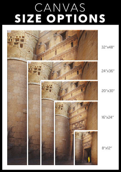 Canvas Art Print _ Jaisalmer Fort - Azra's Voyage