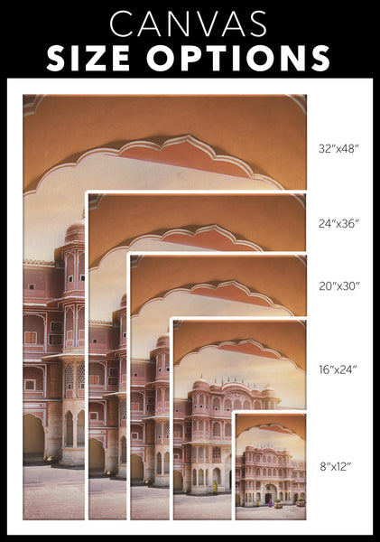 Canvas Art Print _ City Palace Jaipur - Azra's Voyage