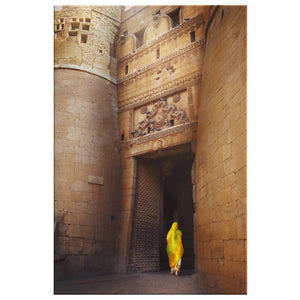 Canvas Art Print _ Jaisalmer Fort ( PRINTED IN AND SHIPPED TO INDIA ) - Azra's Voyage