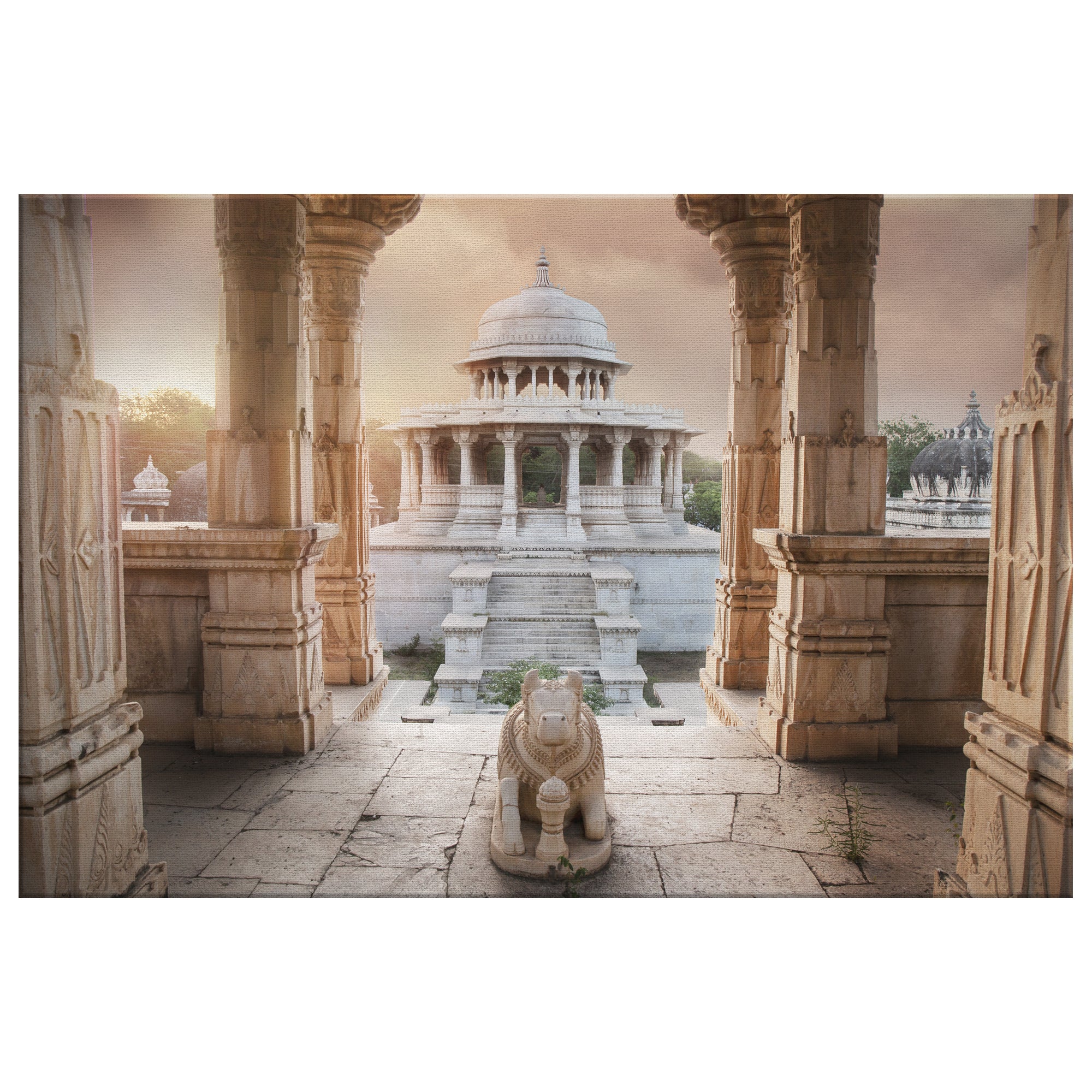 Canvas Art Print _ Ahar Cenotaphs, India ( Printed in and Shipped to India Only ) - Azra's Voyage