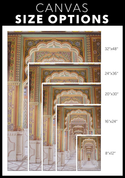 Canvas Art Print _ Patrika Gate Vertical - Azra's Voyage